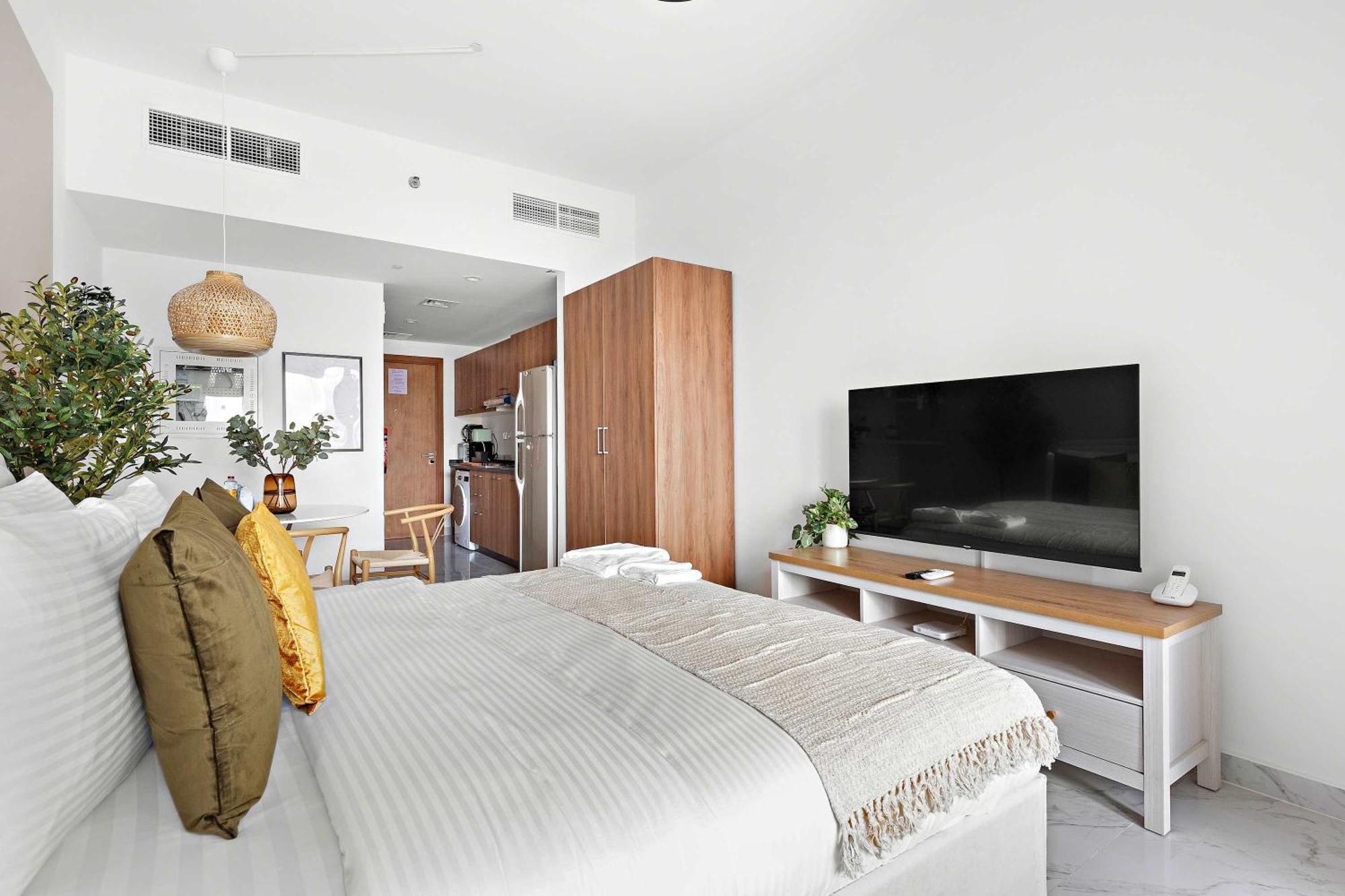 Silkhaus Chic Studio Near Masdar City Park Abu Dzabi Kültér fotó